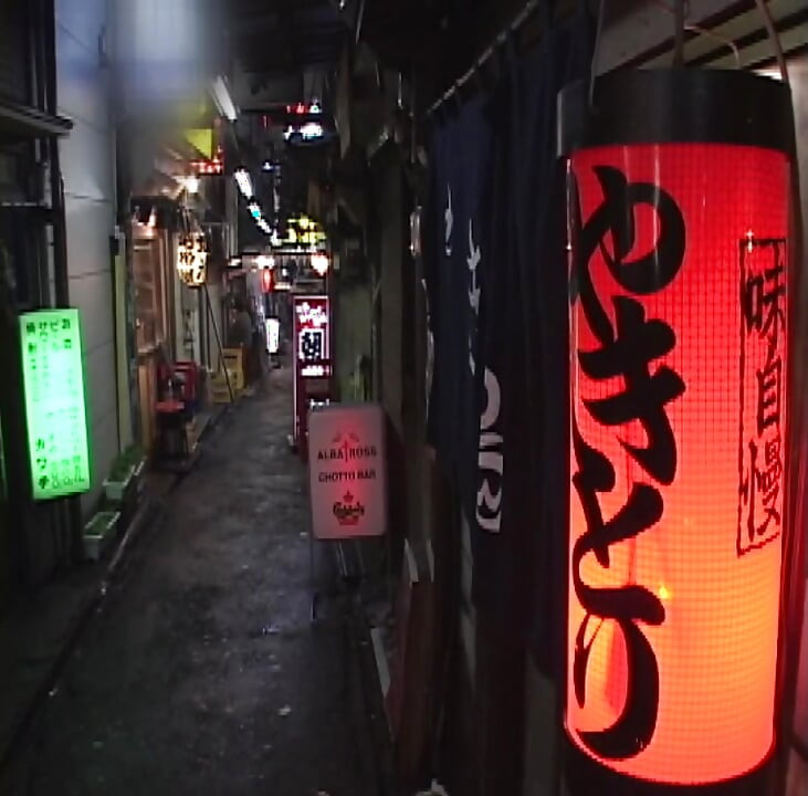 P135G06 A beautiful proprietress running a small nomiyaku with only a counter in Kabukicho. A sensual drama about a touting man and a man chased by debt collectors in the chaotic Showa-era Shinjuku!