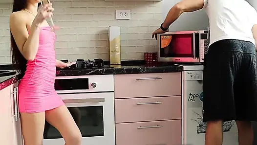 Seduced His Best Friend's Boyfriend. the Guy Ended up in the Pussy