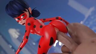 Lady Bug Slut Anal Riding