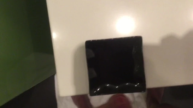 Cum in black cup