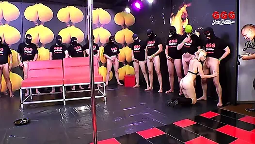 Blonde Teen Loves to Blowbang and Swallow Ggg John Thompson