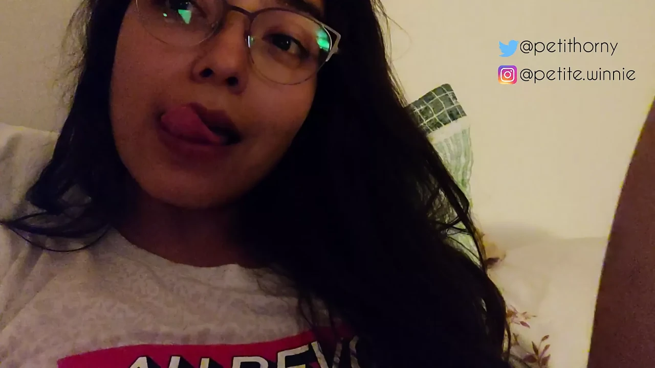 she masturbates