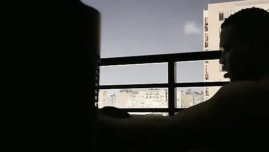 My stepbrother throws his huge load of cum on my face -amateur couple- nysdel