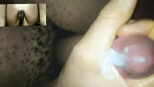 Masturbating with my girlfriend on a video call