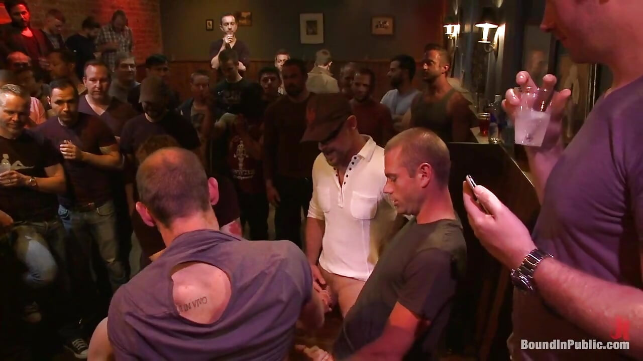 Gangbang and Cum for a Stuck up Go-go Boy