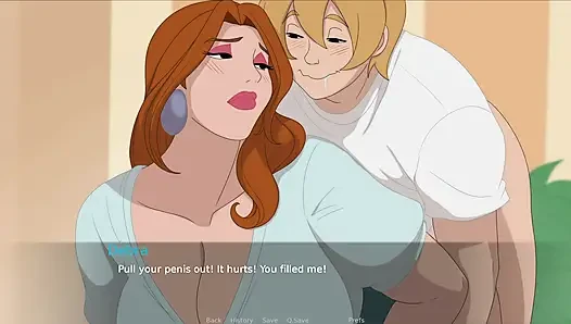 The Secret of thee House - Busty Housemilf rides her stepson's big cock