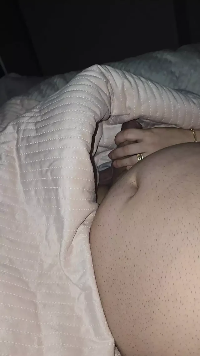 Step mom help fat step son big dick with a handjob