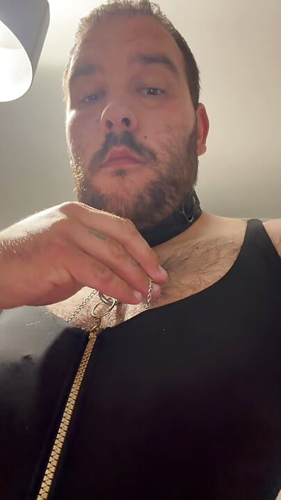 Cock and ball bondage with nipple clamps