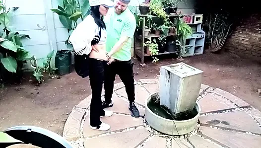 Almost got caught by the owner of the house