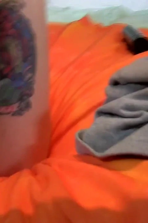 Jerking with Elijah in the Bedroom