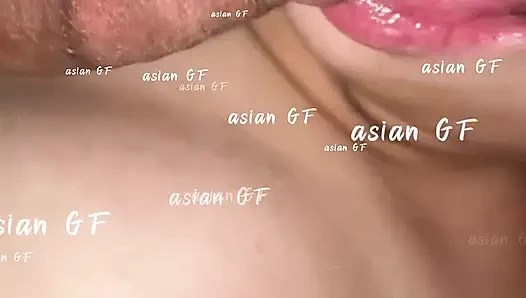 Lastly, baby cum inside! Asian Girlfriend!