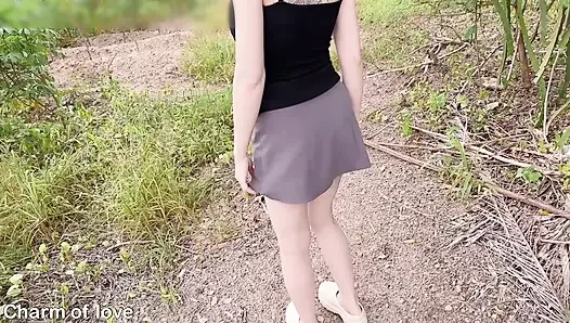 Занимаюсь сексом на улице.