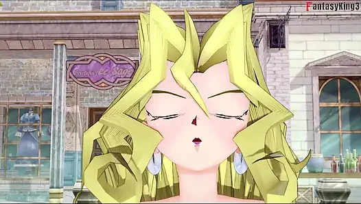 Mai valentine lagi asik nyepong kontol - yu gi oh
