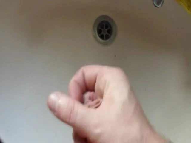 Wanking till orgasm