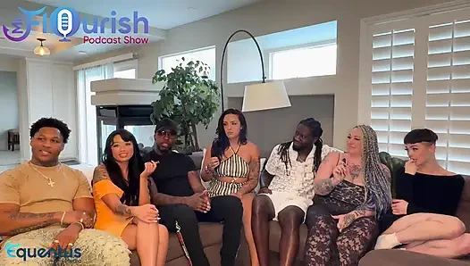 Mrflourish Podcast the Morning After in Vegas 8 Ppl Ahead of Filming Episode for Its Complicated