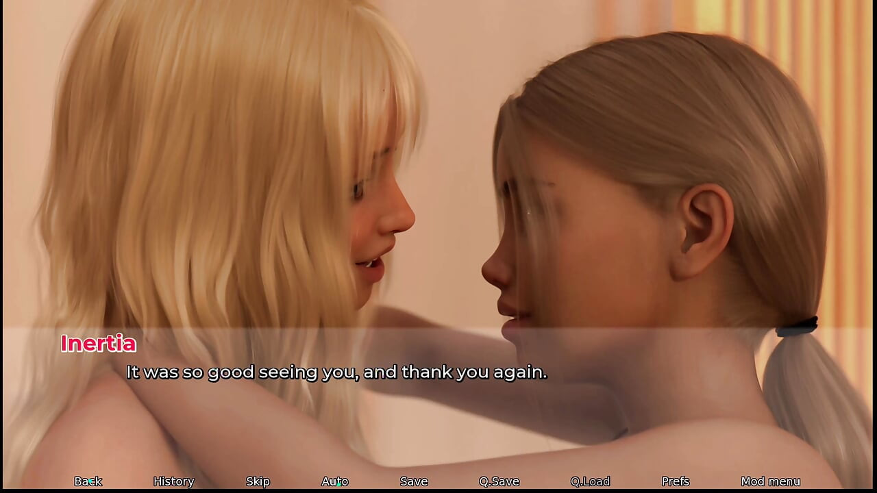 Inertie - Jennifer joue avec ma chatte