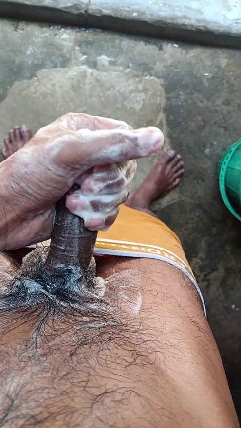 Enjoyed applying soap