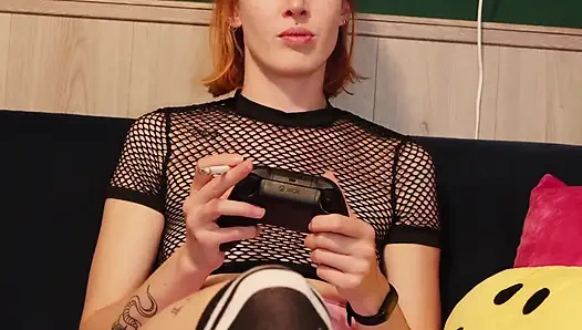 Intense Orgasm and Hard Fucked While Playing Palworld