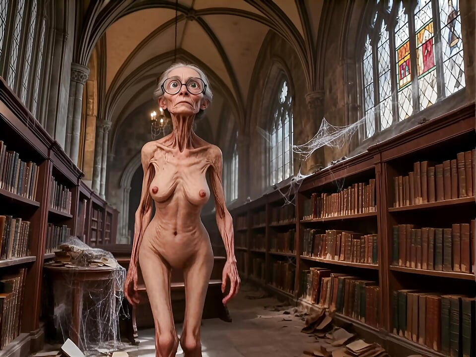 Modne kvindelige bibliotekarer