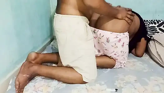 My stepsister and I were alone in the old house , I had grown up stepsister' boobs 😯