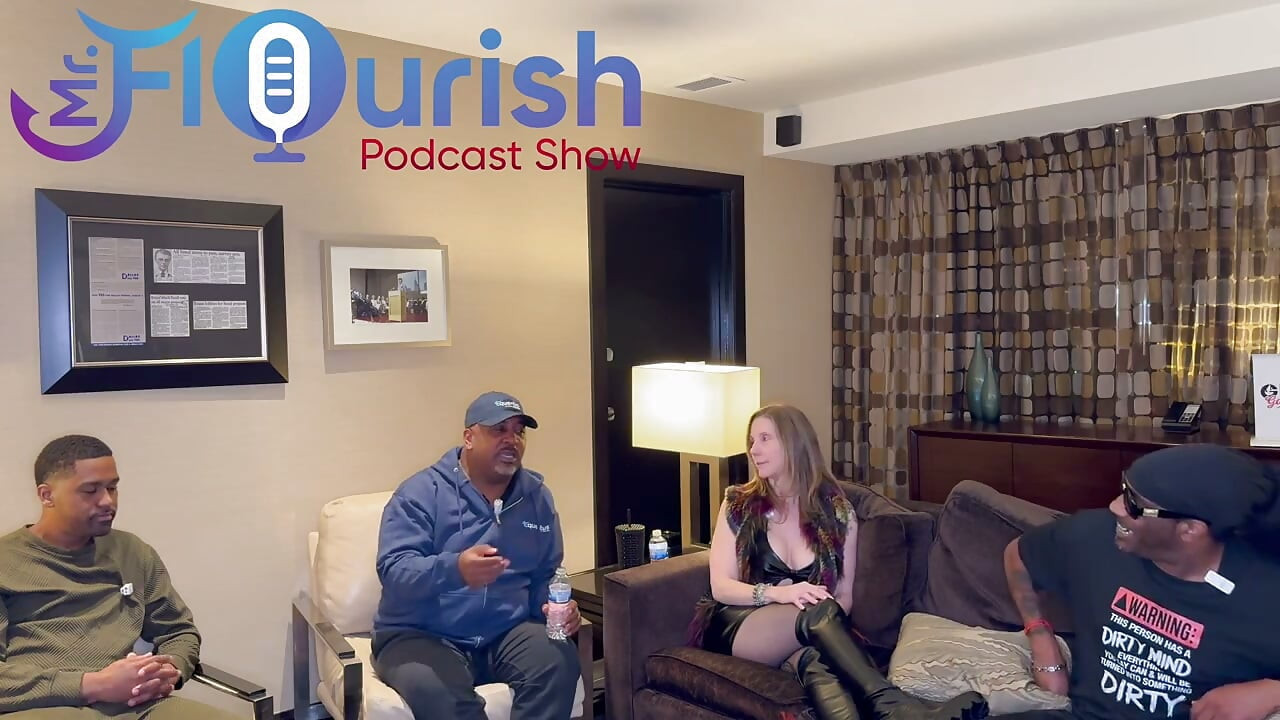 Mrflourish Podcast Mrmajic, Shante Spice ve Darren Blaze ile Dallas'ta bir akşam ilişkisi