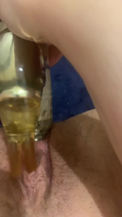Wife masturbates on bathroom floor while husband hoovers outside | Clip 1