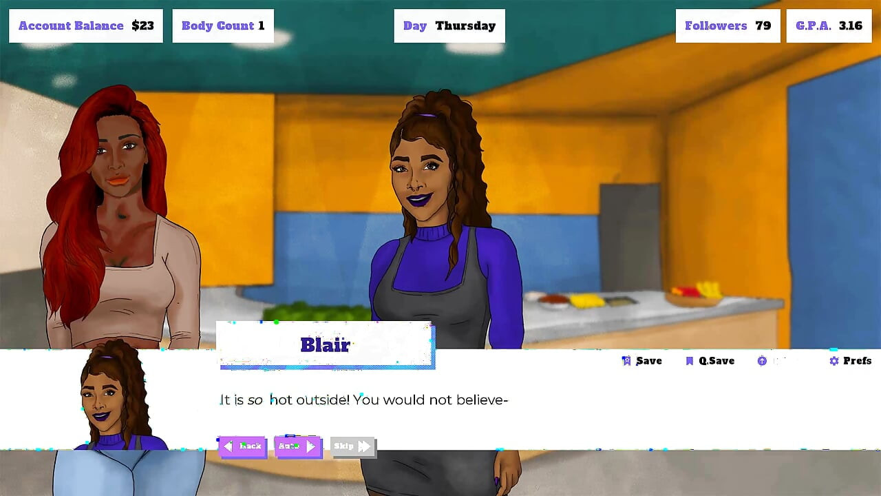 College raze: Indian girl got caught taking nude pics on college class ep.10