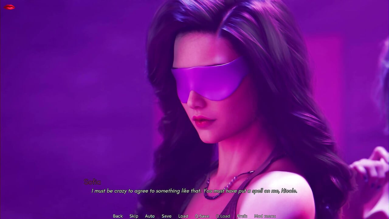 Sofia's Steamy Lesbian Awakening with Nicole - Magic Sex Show