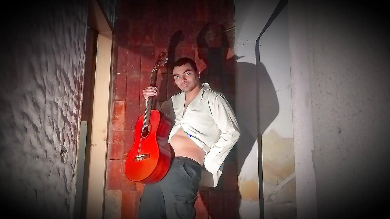 Cosplay Doctor MCXIX - Caballero Sexy Number 1 - Muscular Big Man - Masturbation and Guitar Job Yamaha