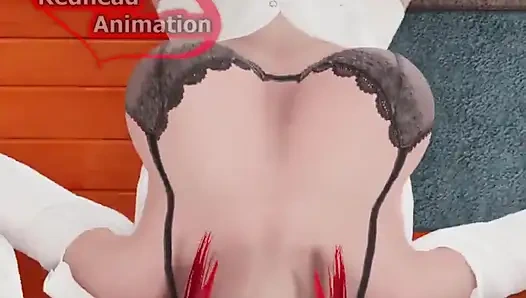 Makima Denji'yi domine ediyor ve sikiyor (elektrikli testereli adam)