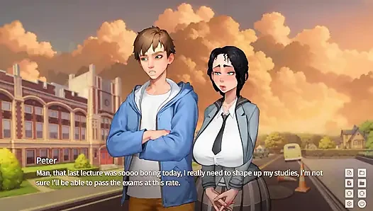 Taffy Tales: соседская милфа отсасывает хуище в глорихол закончилась массивным камшотом на лицо - эпизод 14