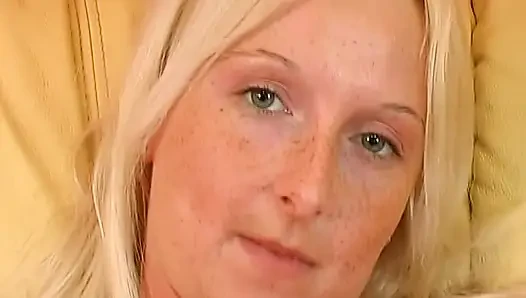 She Is a Blonde Teen From Germany Who Knows How to Play with Her Pussy