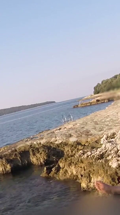 Teen teacher sucks my cock in a public beach in Croatia in front of everyone - it's very risky with people near- MissCreamy | Clip 1