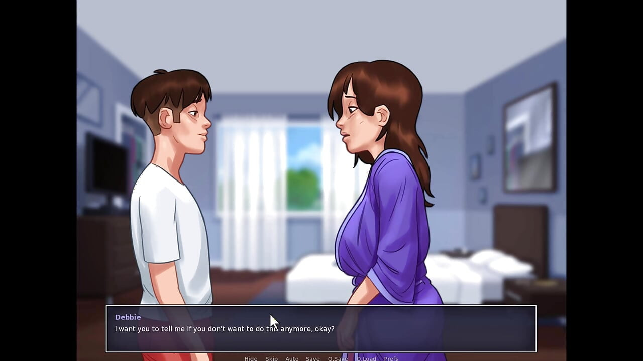 Saga letnia: Lubię się w niej spuszczać.