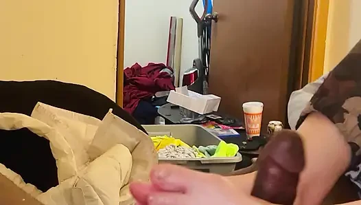 Daddy's gets a creamy lotion soaked Footjob
