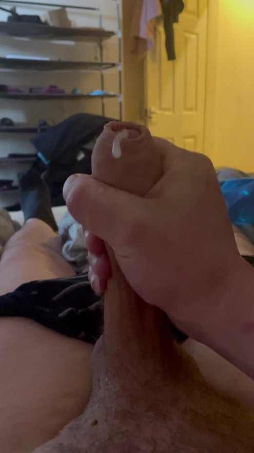 Massive solo cumshot