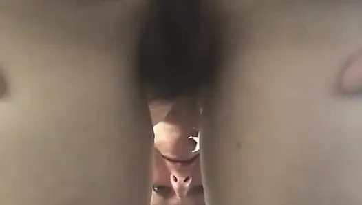 Gaping My Cute Asshole After Cleaning up the Huge Creampie in My Tiny Pussy!