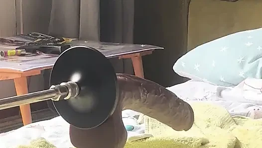 machine fucking and juice farting