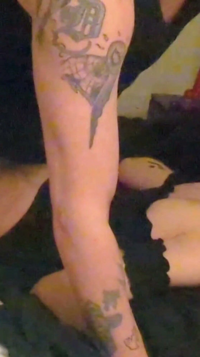 4k Goth Girl Rough Fucked Pt 1 of 3  - Bondage Creampie | Clip 2