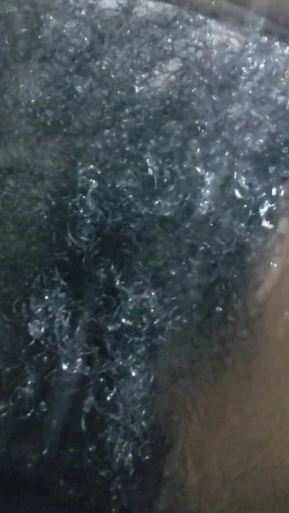 Homemade Sex Under the Waterfall, Hot Wife Big Pussy & Hairy Pussy Close up Carrying | Clip 1