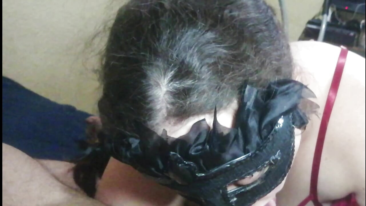 My horny neighbor gives me great head and masturbates me with her big tits