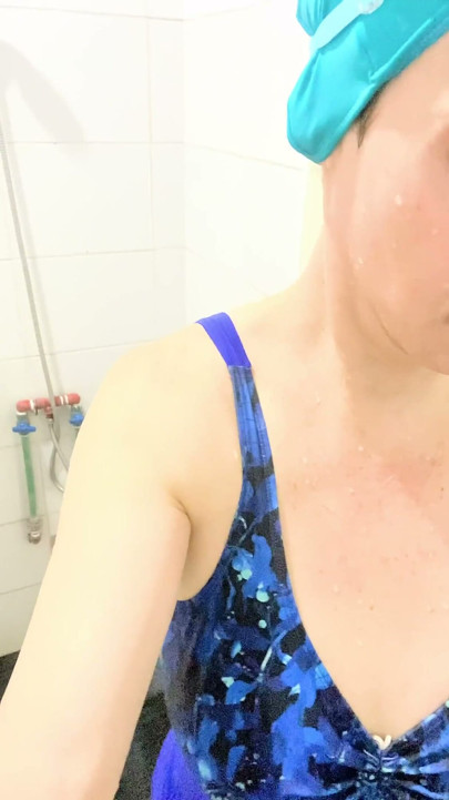 Masturbating in the Gym Shower