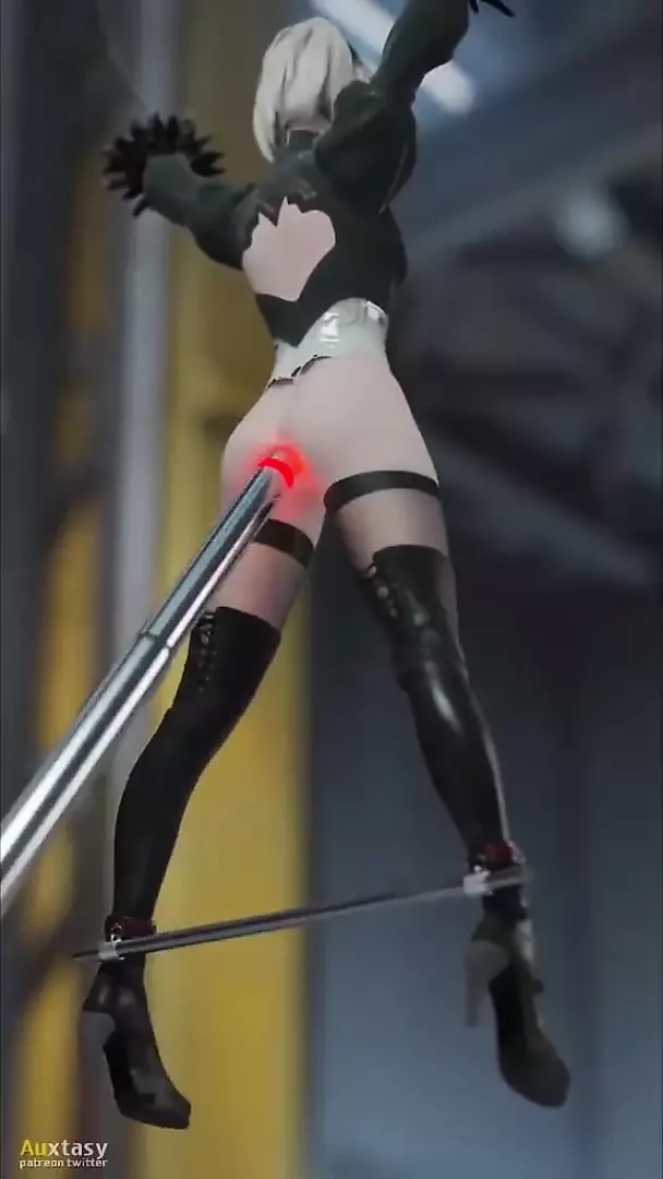 2B fucked in the ass By Sex Robot Version 2