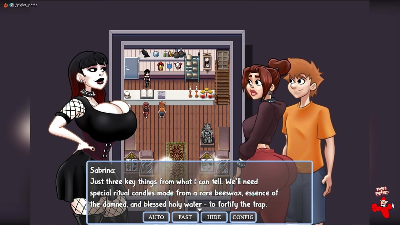 Goth Girl Masturbates - Demon Deals (Ep 22)