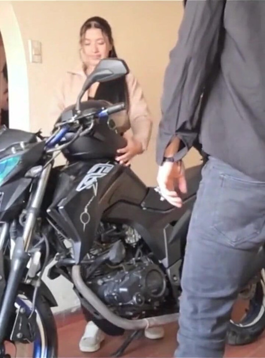 My Stepsis Sucks My Cock and Gives Me Ass When I Take Her for a Ride on My Motorcycle