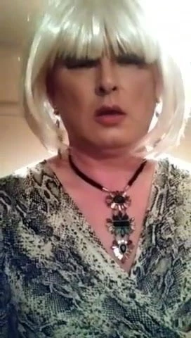Blonde Bimbo Smoke Whore