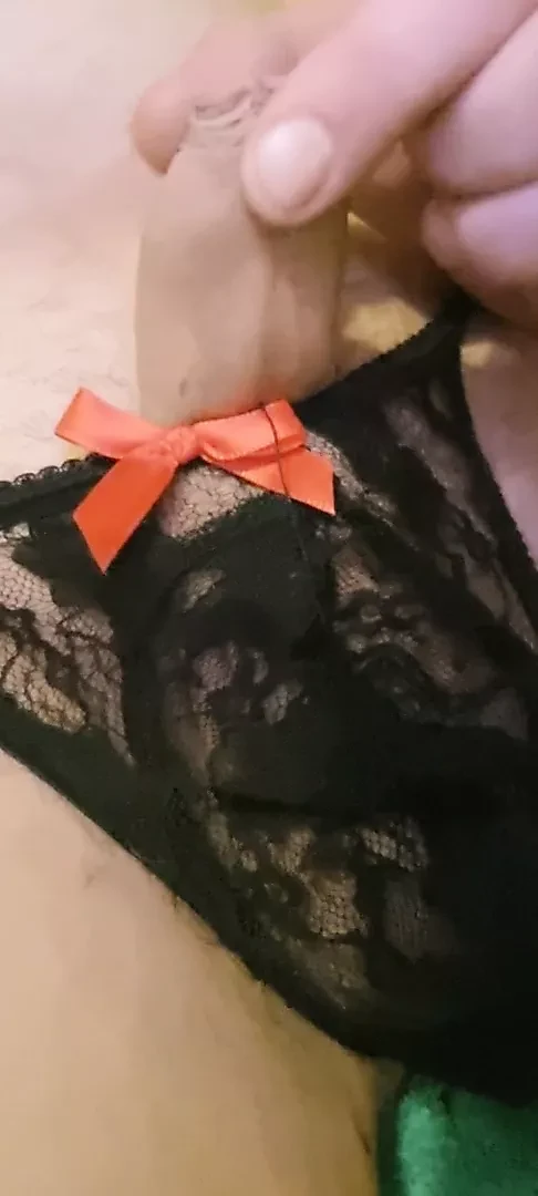 Small dick in sexy lingerie Alicia Smallz