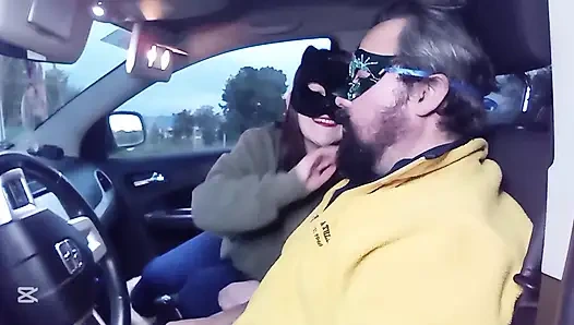 Пощечина в машине