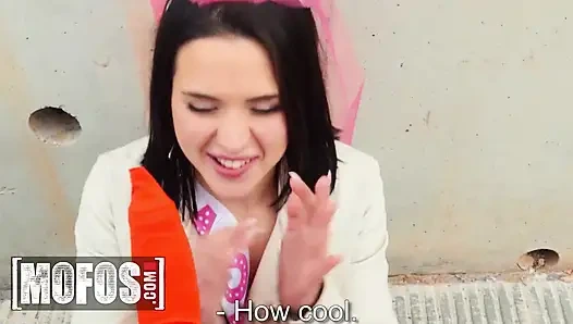 MOFOS - Serenia Keer’s Bachelorette Day Gets Wild As She Asks A Random Guy For One Final Fling