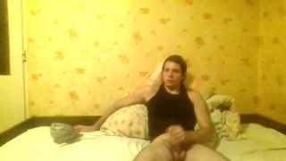 Gergely Molnar - Masturbating in front of the webcam
